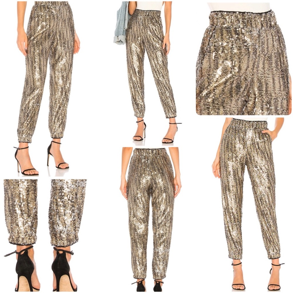 TULAROSA “Cara Sequin Pants” - Picture 2 of 7